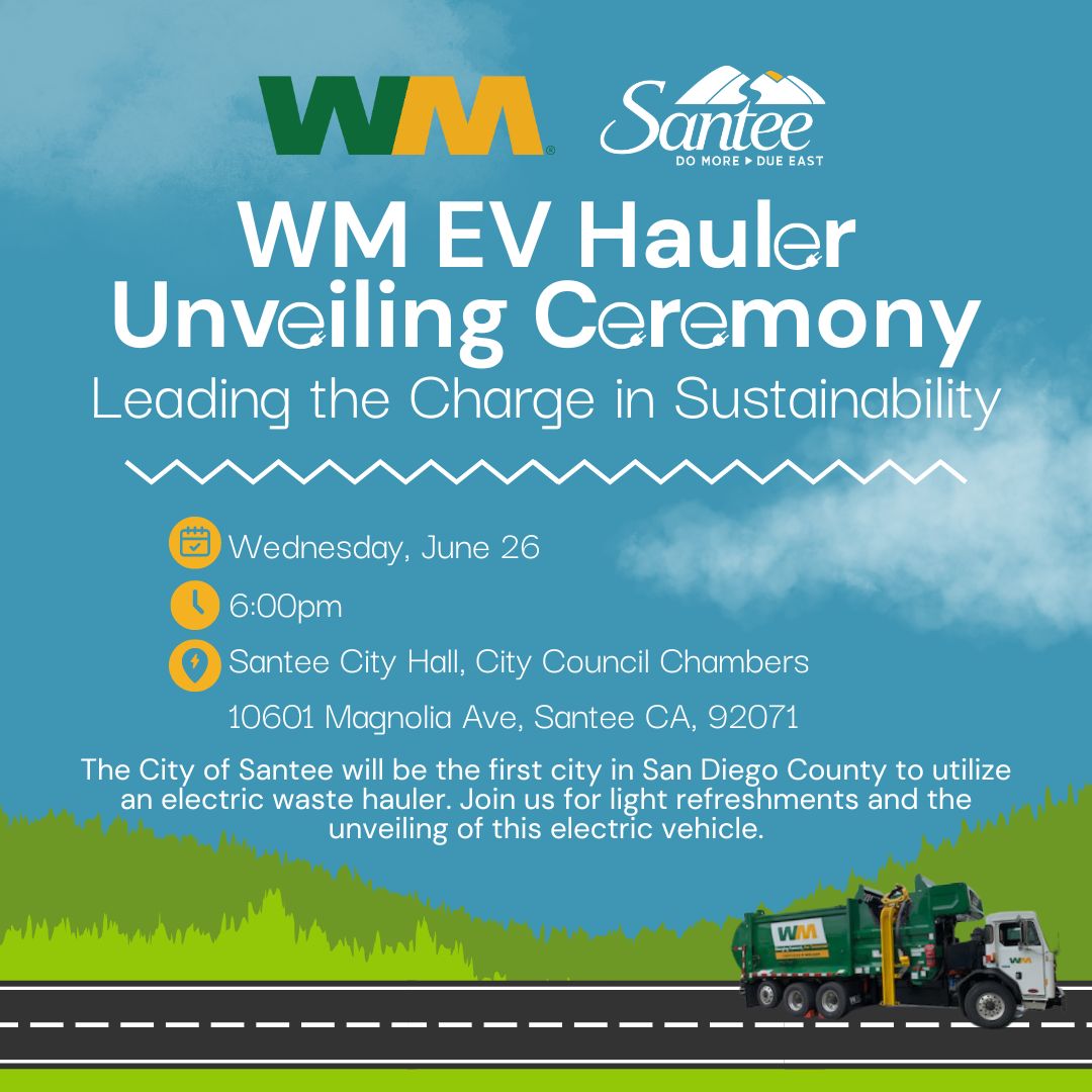 Invitation the the WM EV Hauler Unveiling Ceremony