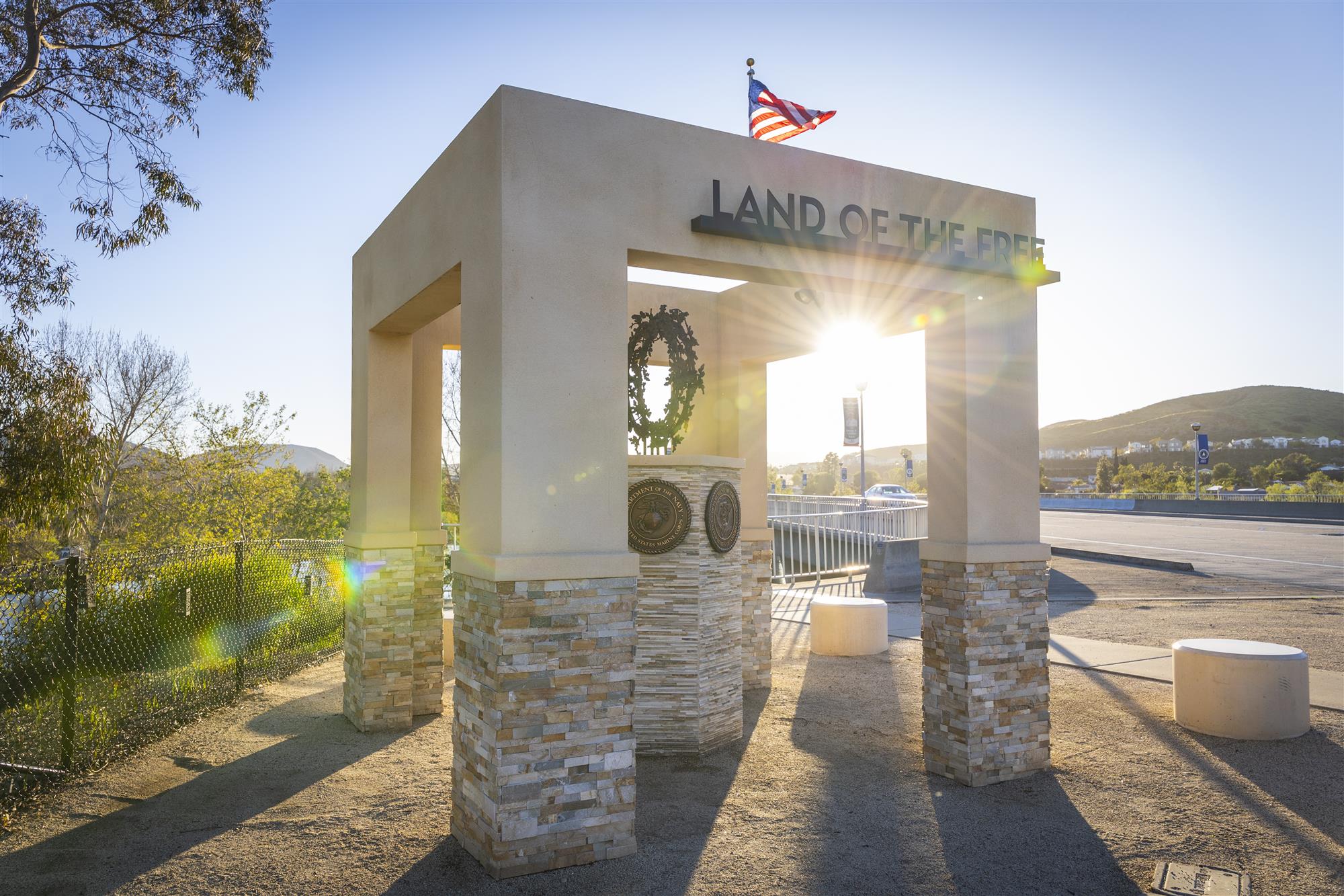 Veterans Memorial Monument and Bridge